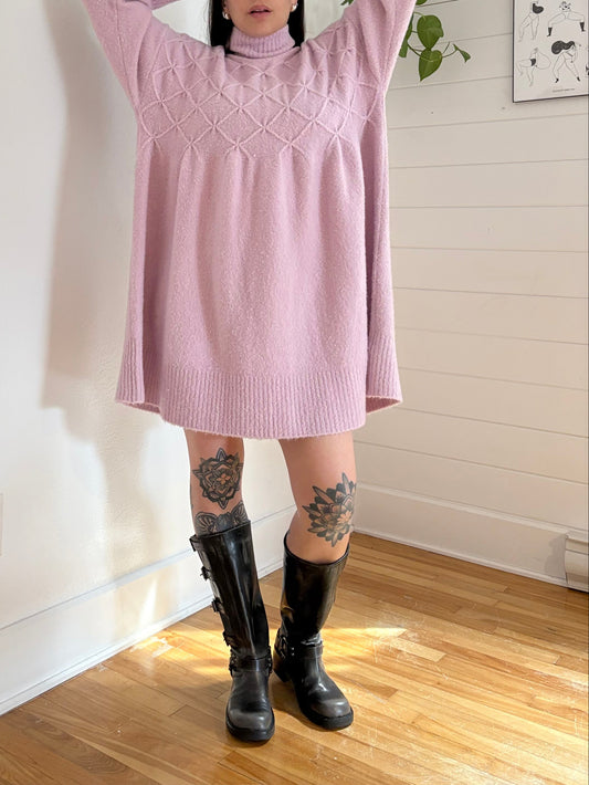 Free People Jaci wool blend sweater dress Large