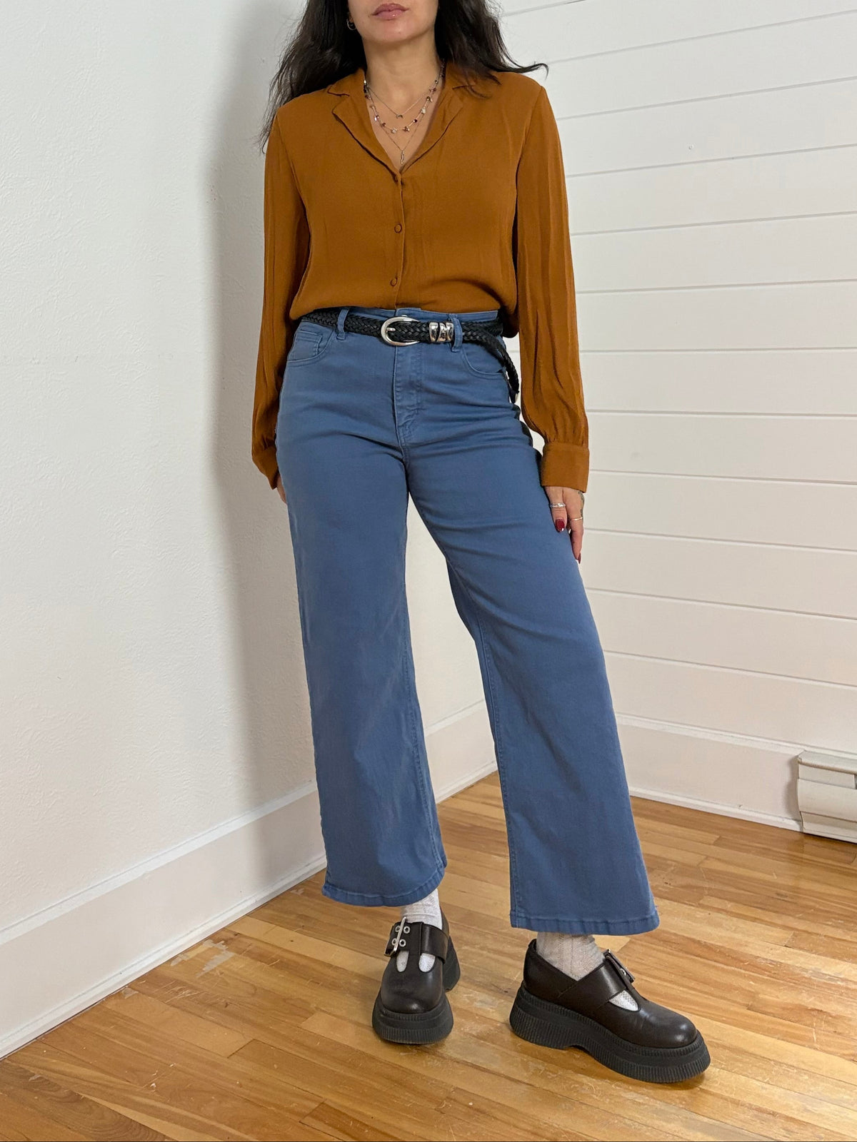 Pantalon en jean large Livom W28