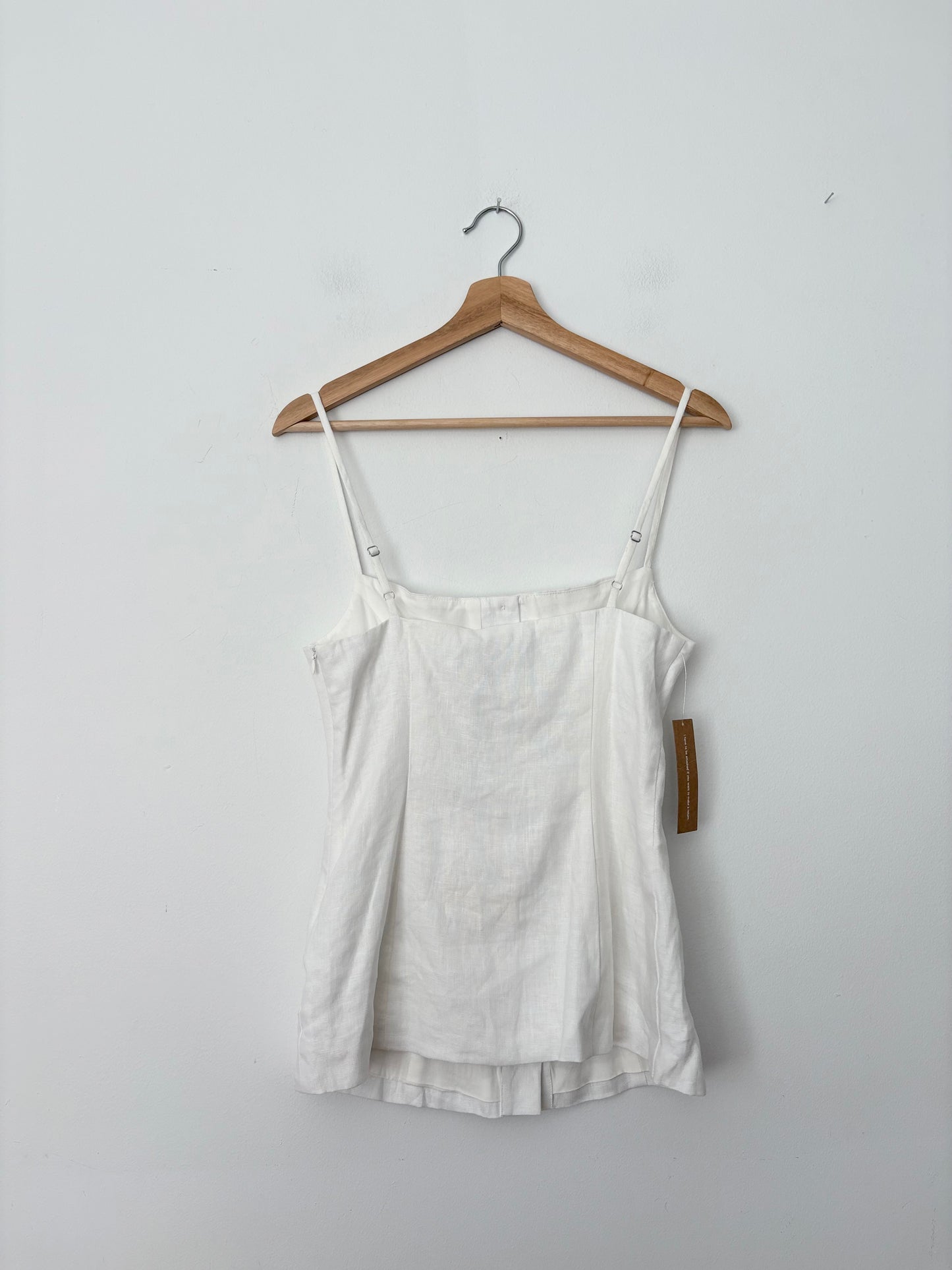 Kourt linen vest tank top S/M