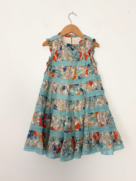 Zimmermann tiered dress 6Y
