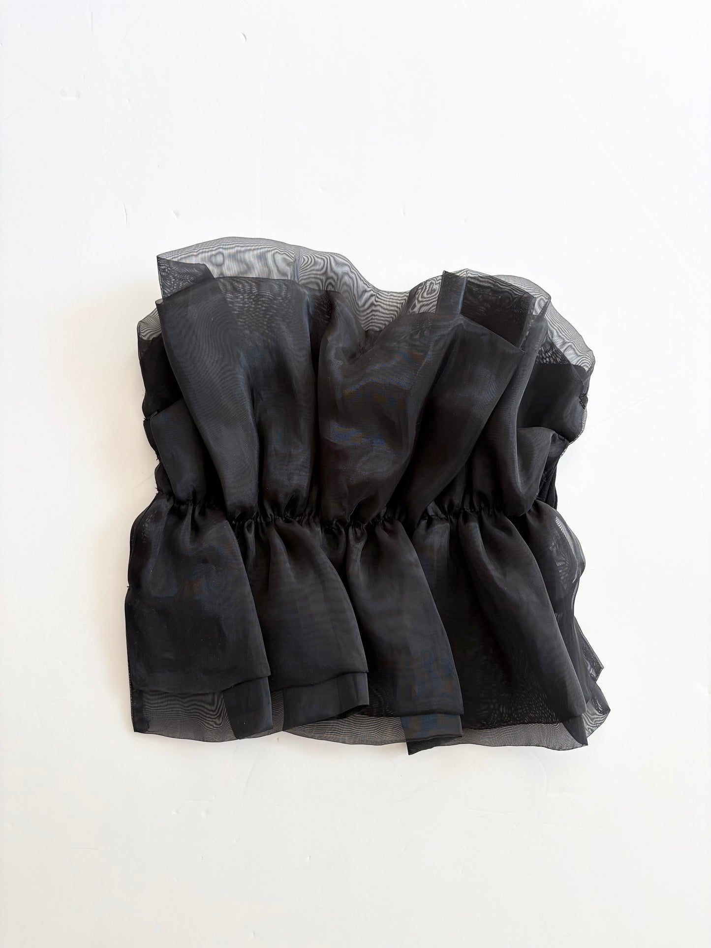 Top bustier en organza Zara S-L