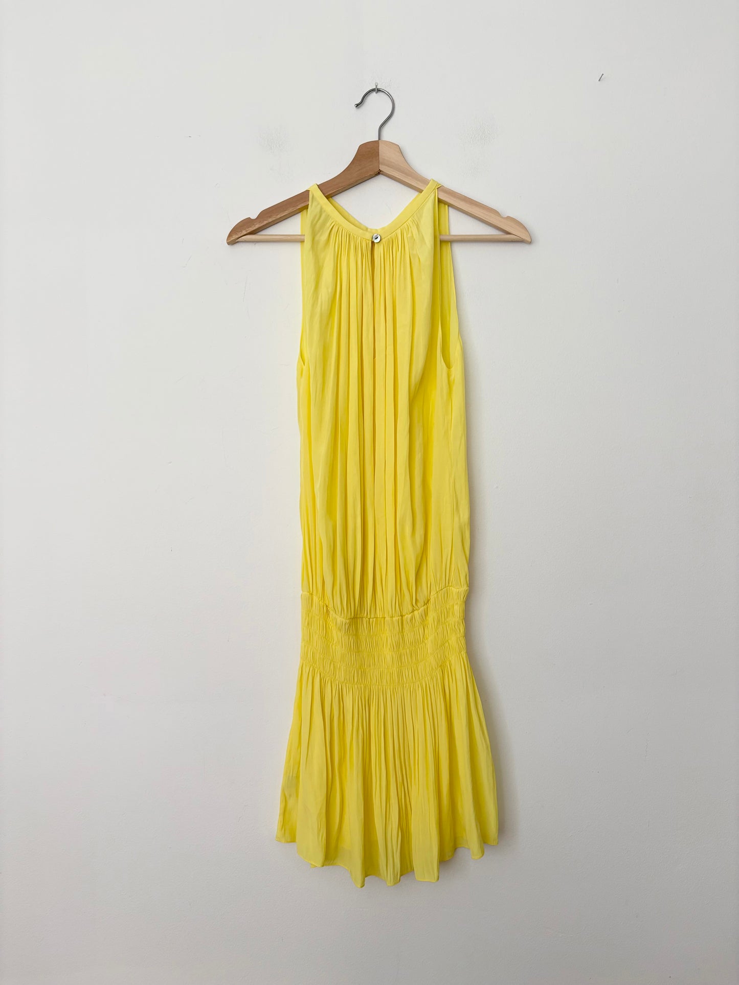 Ramy Brook Paris sleeveless drop waist mini dress Large