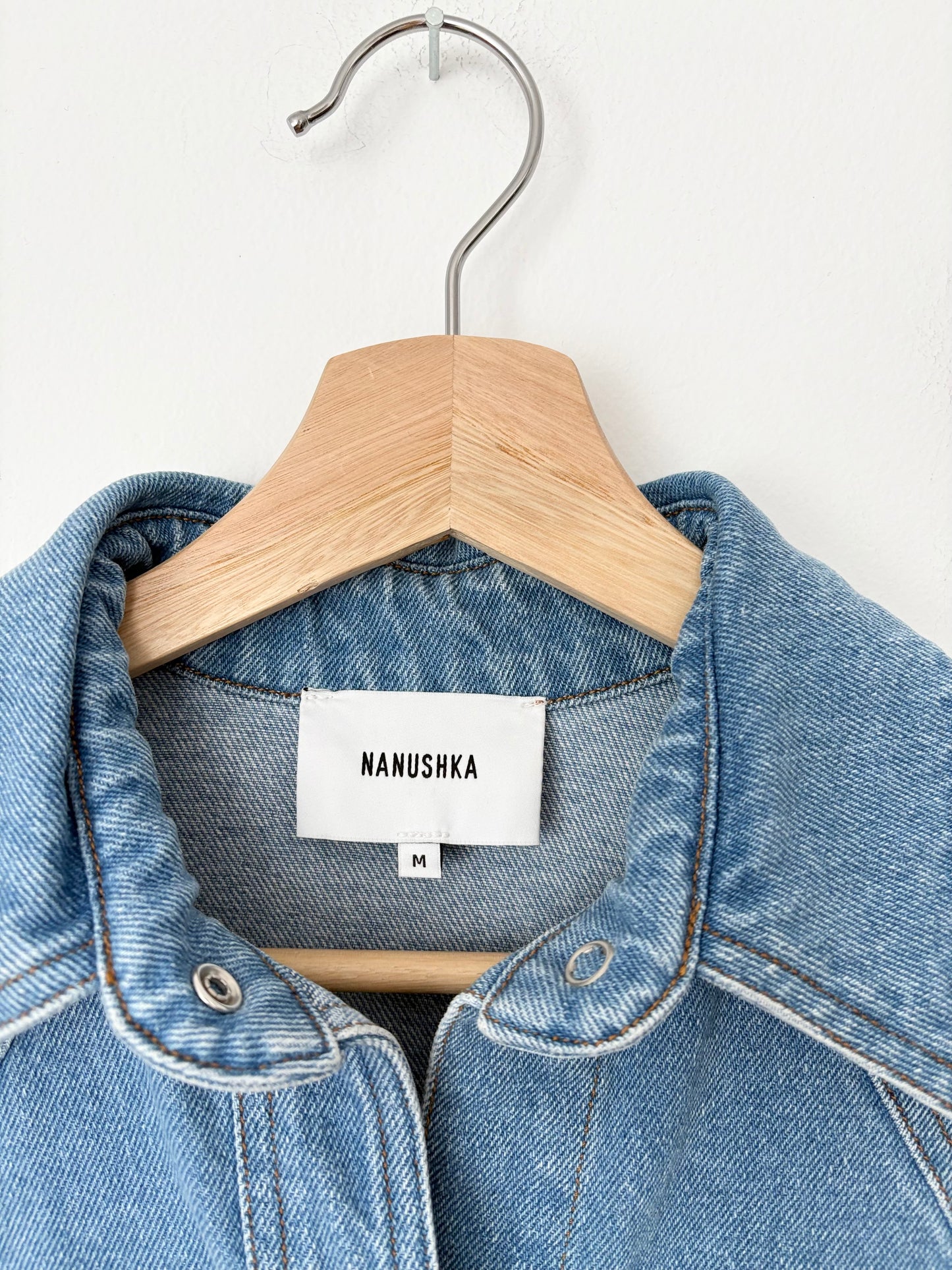 Robe patineuse en jean Nanushka Vilma, taille M