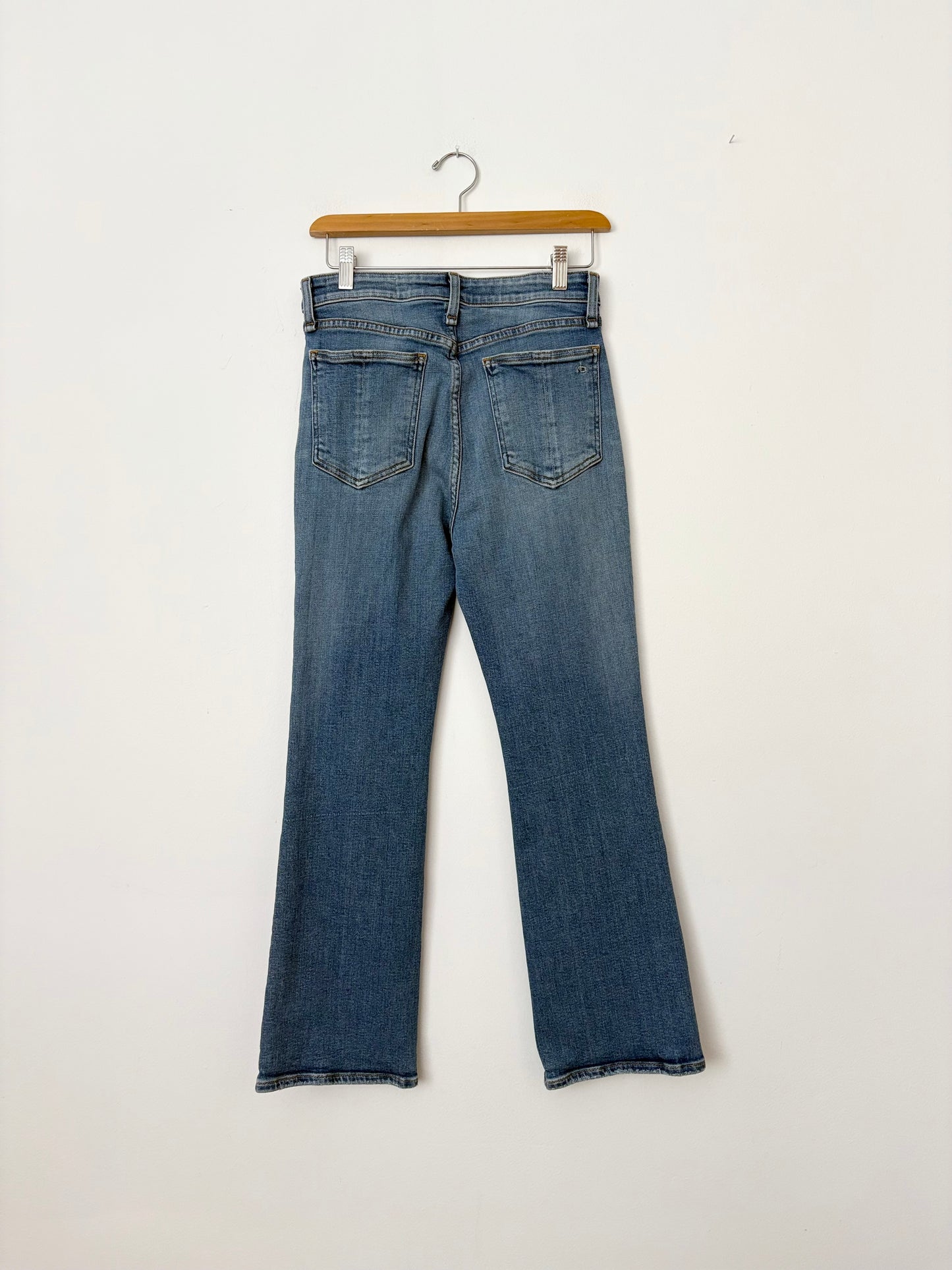 Rag & Bone Nina high rise ankle flare jeans W27