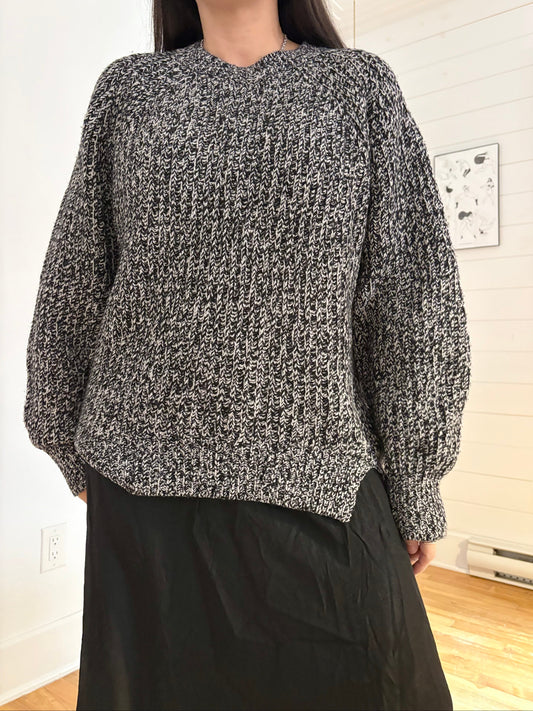 Everlane marled wool sweater Large