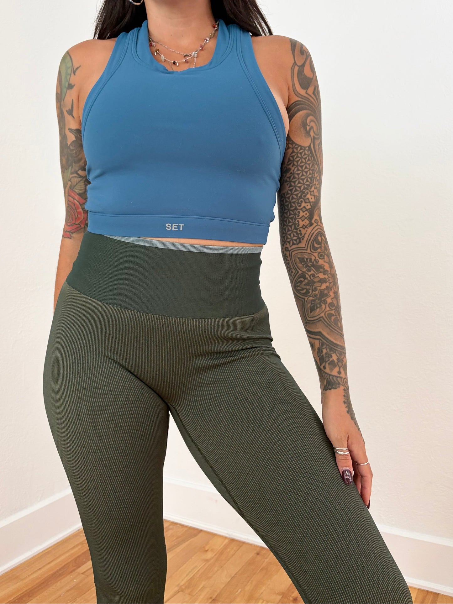 Set Active sportbody high neck sports bra L/XL