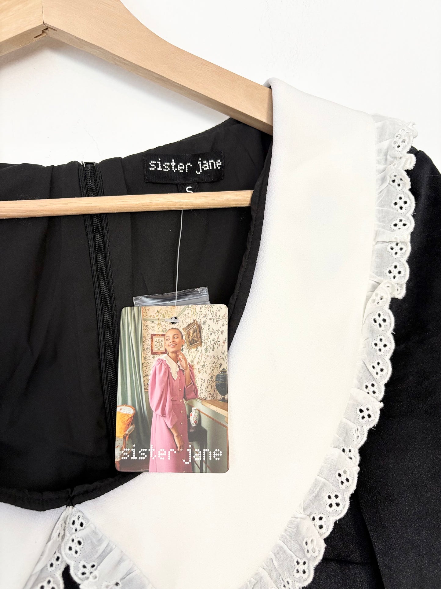 Sister Jane Aquarius scoop neck mini dress Small