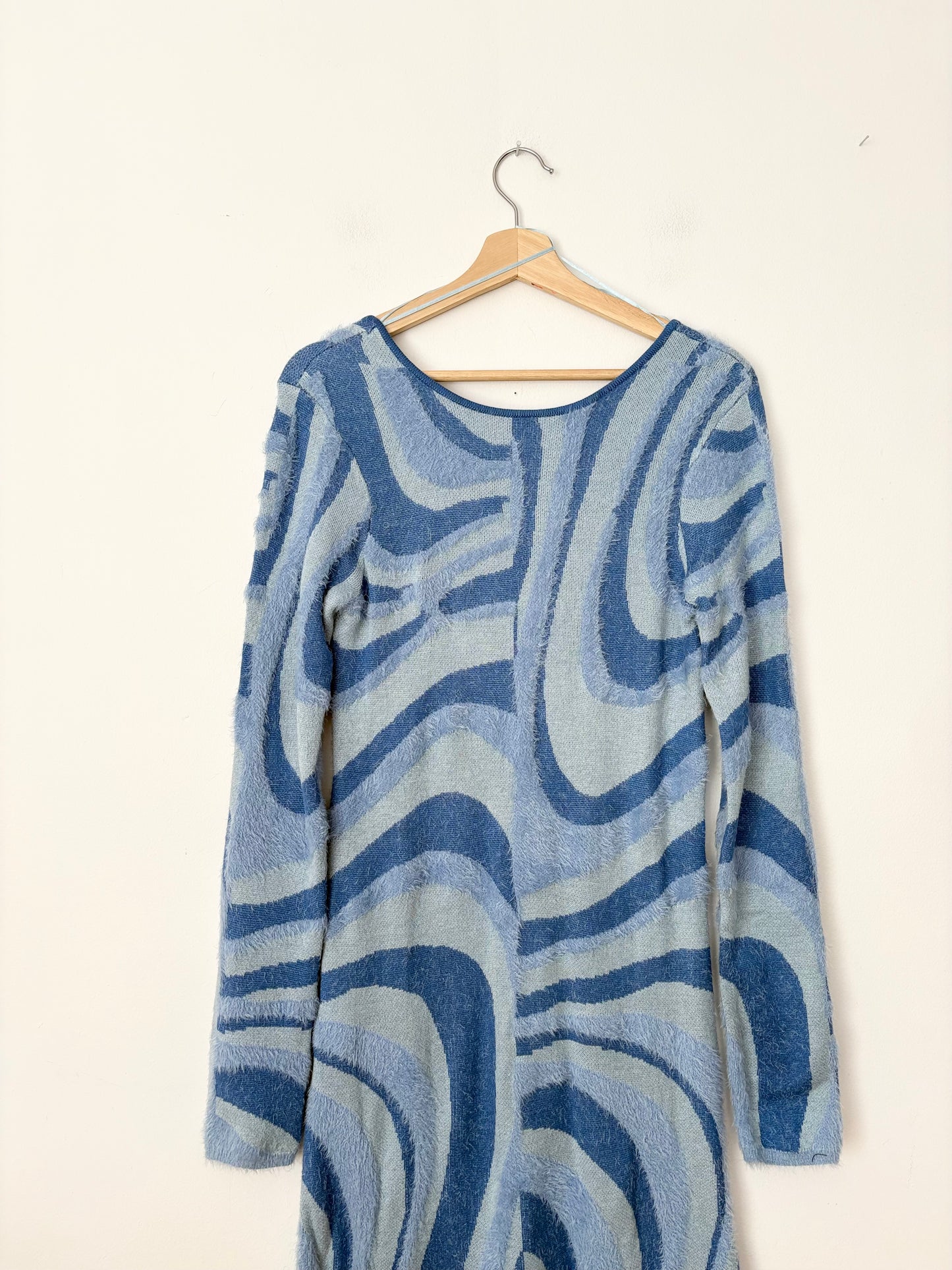 House of sunny blue moon sweater dress Medium