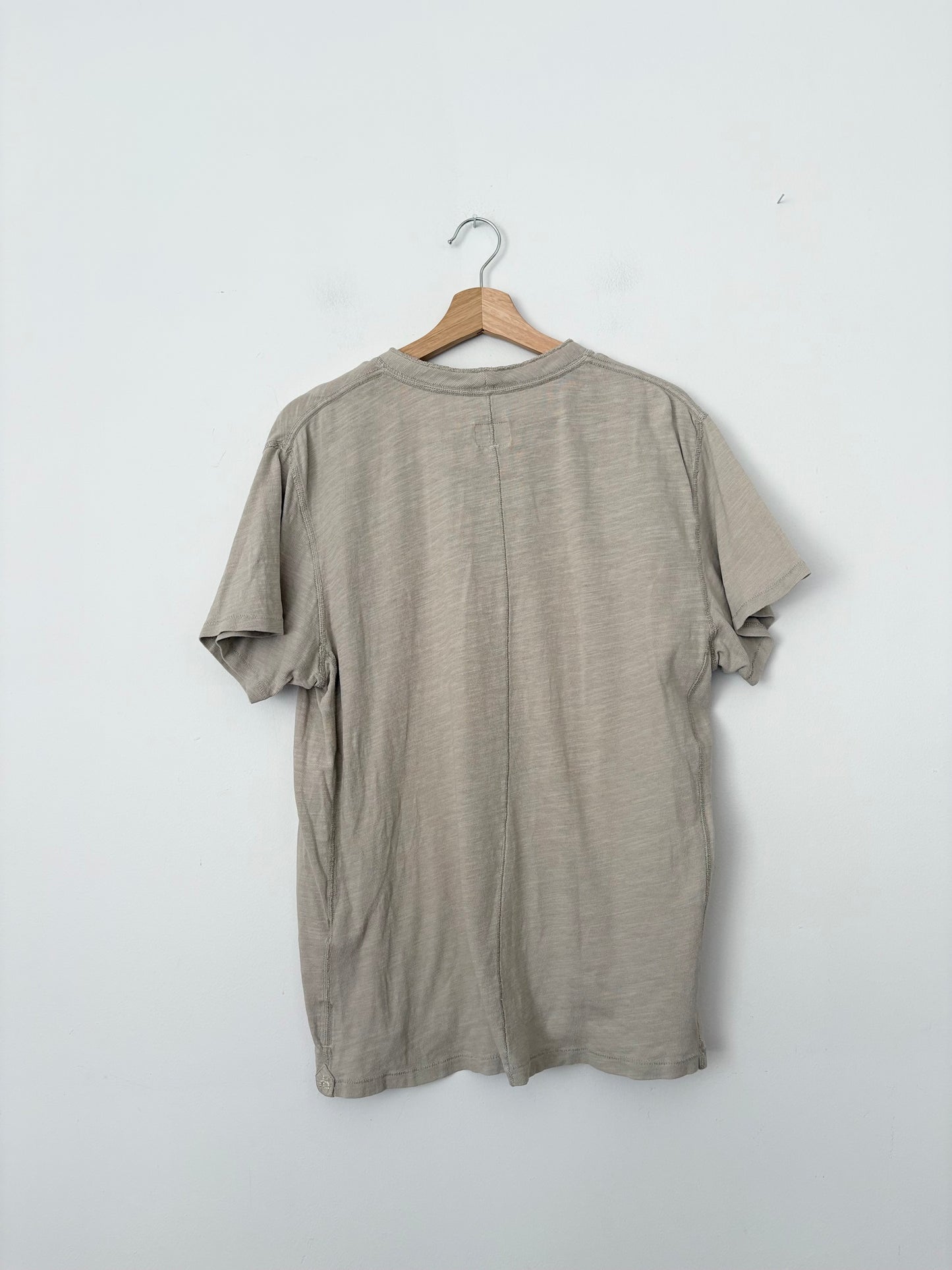 T-shirt henley en coton Rag & Bone, taille L/XL