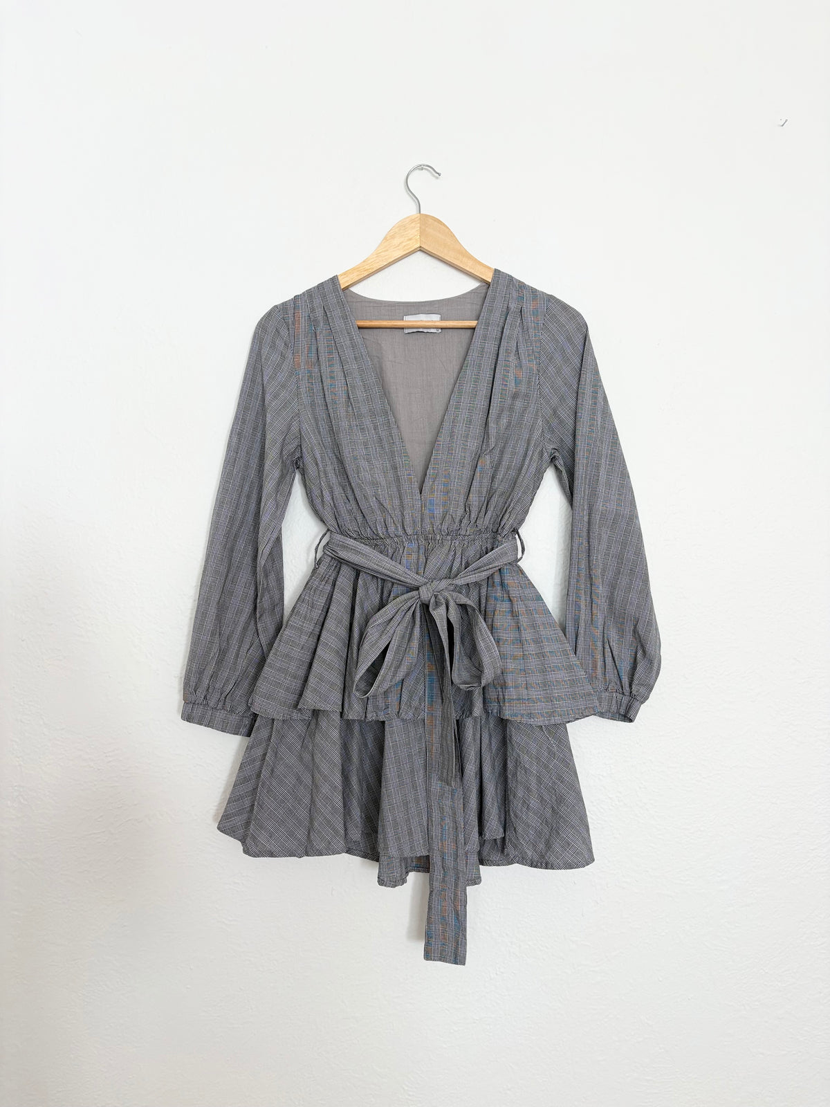 Lioness Amalfi plaid dress Medium