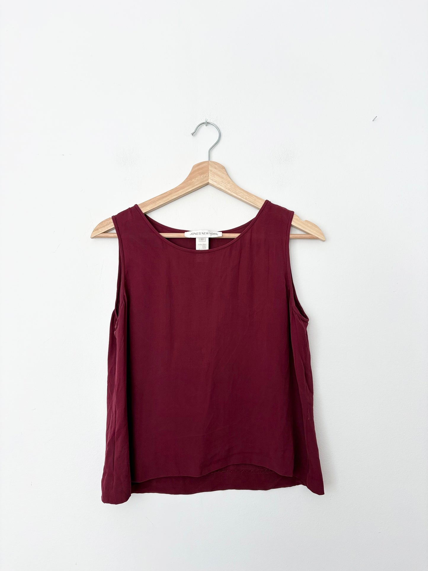 Vintage Jones silk tank top XS/S