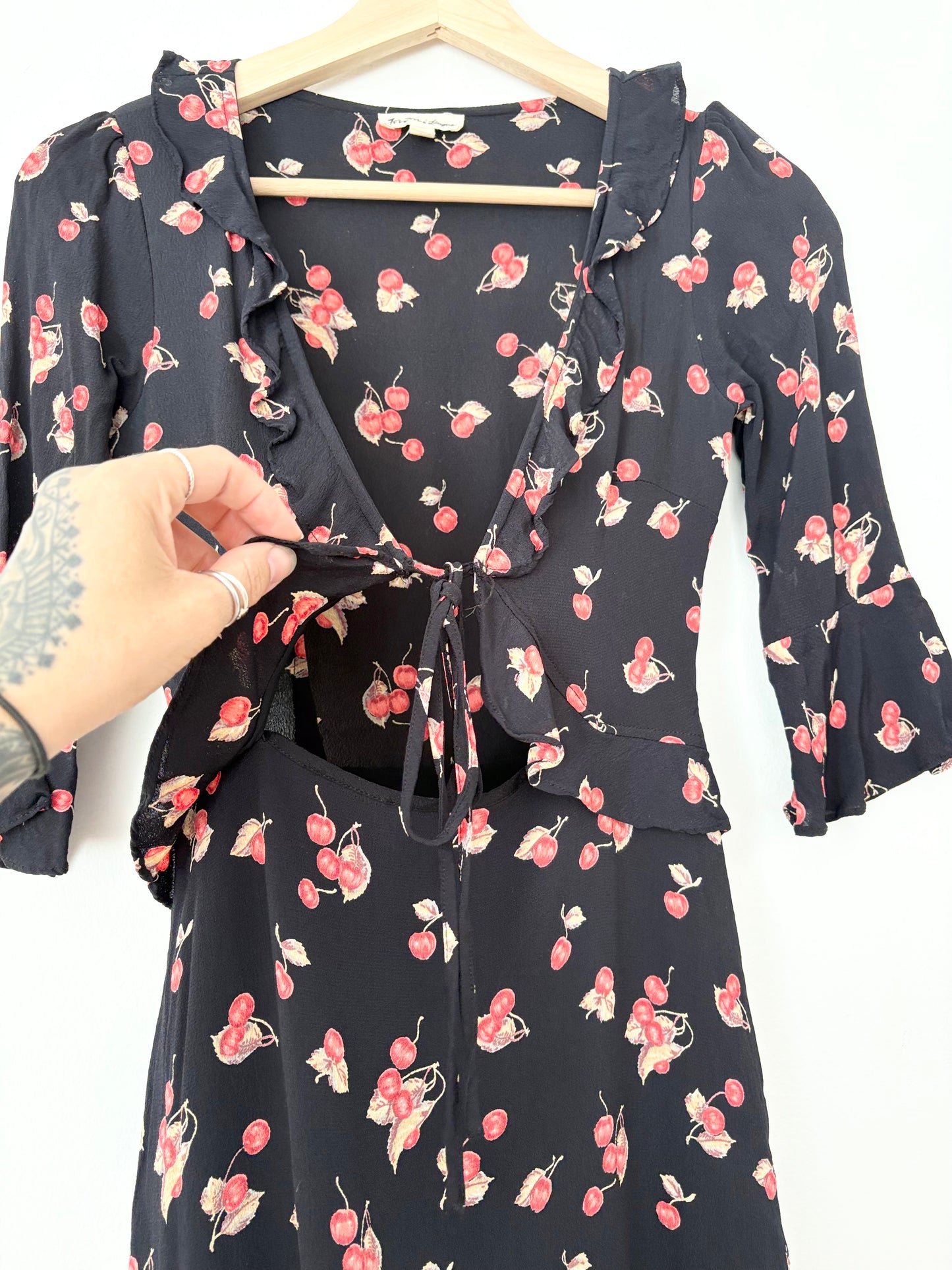 Mini-robe cerise For Love & Lemons Small