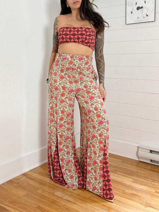 Free People Juliet printed set XS/S