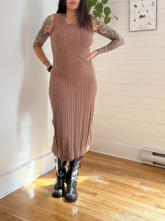 Elie Tahari knit midi dress Medium