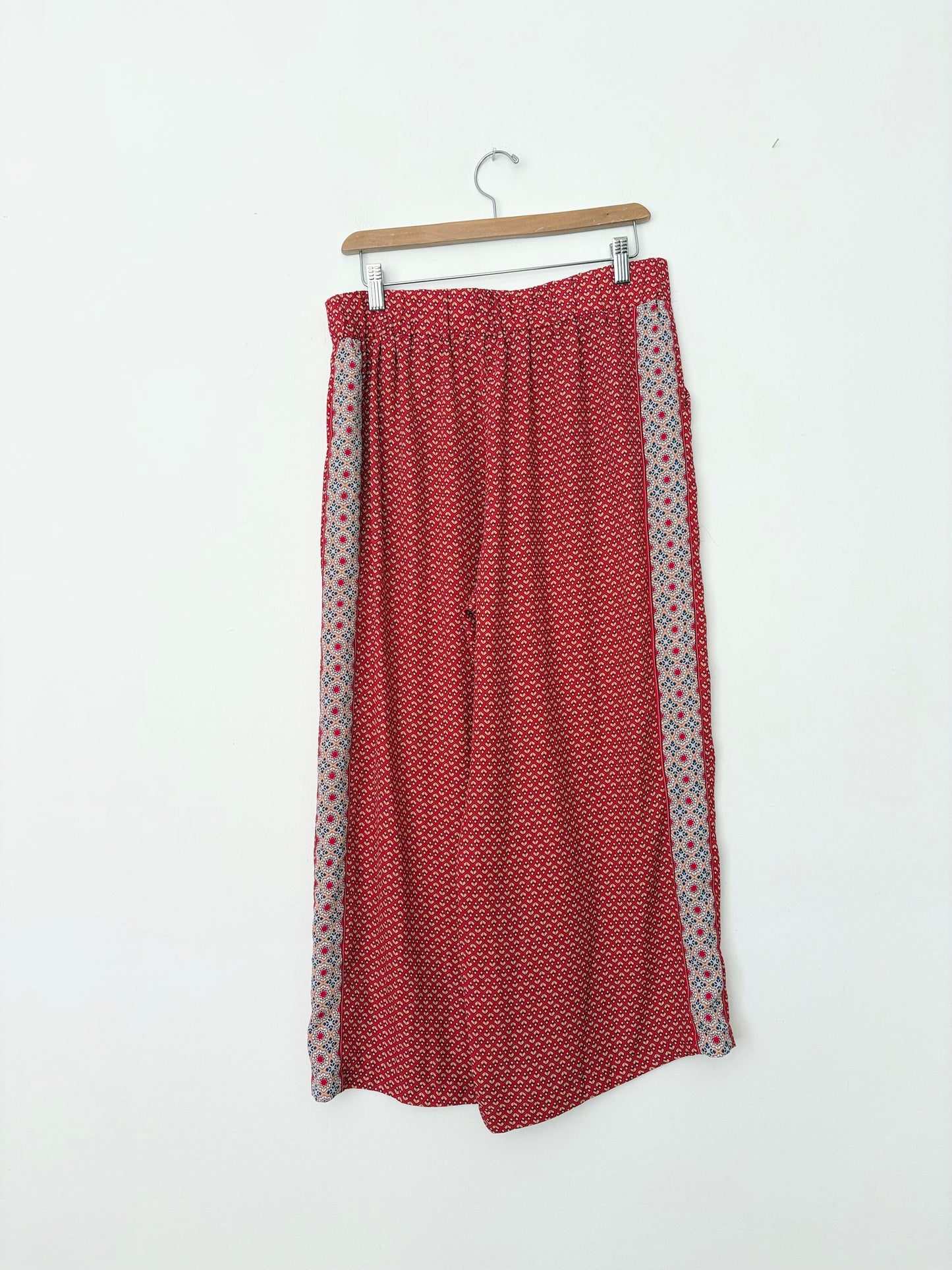 Max Studio printed wide leg pants M/L
