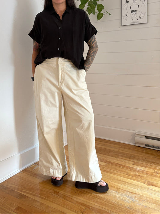 On 34th wide leg chino pants W32