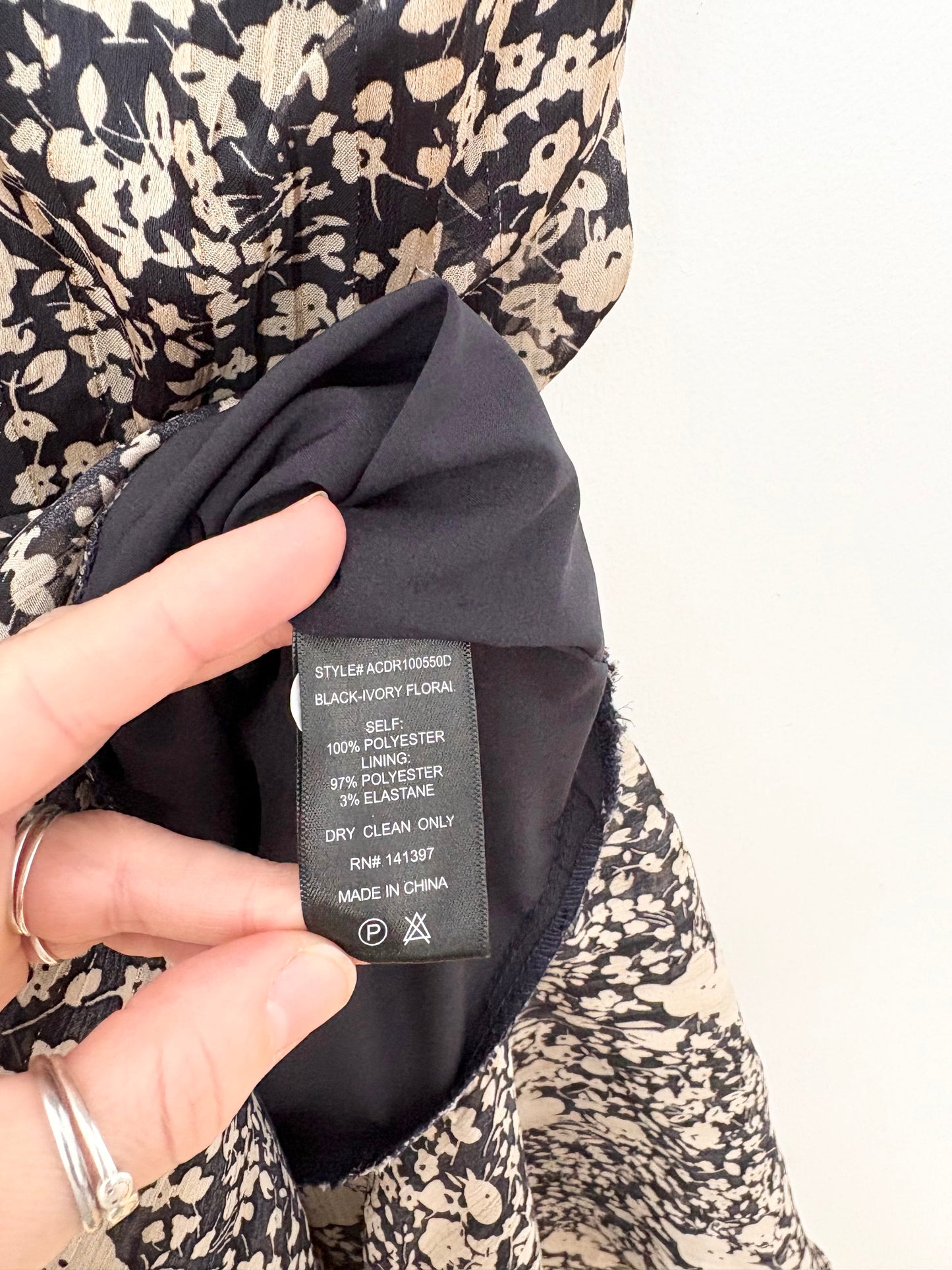 ASTR The label Santorini robe midi à volants S/M