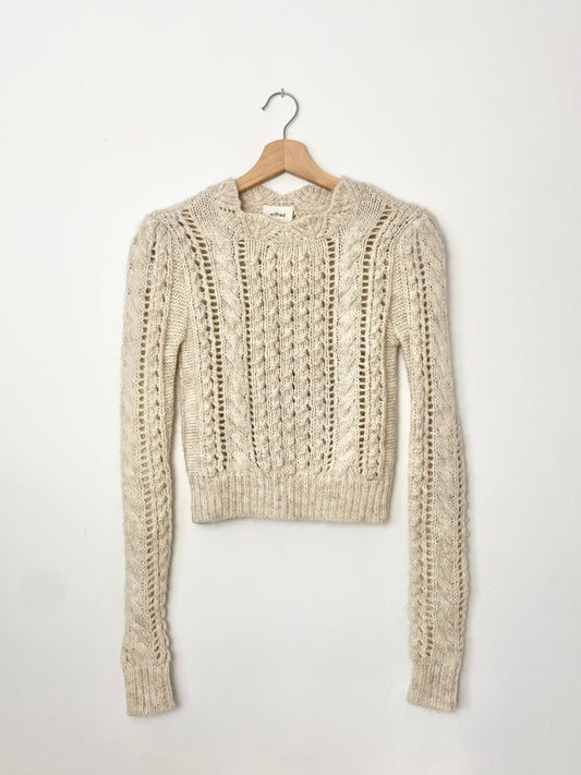 Wilfred popcorn knit sweater XXS