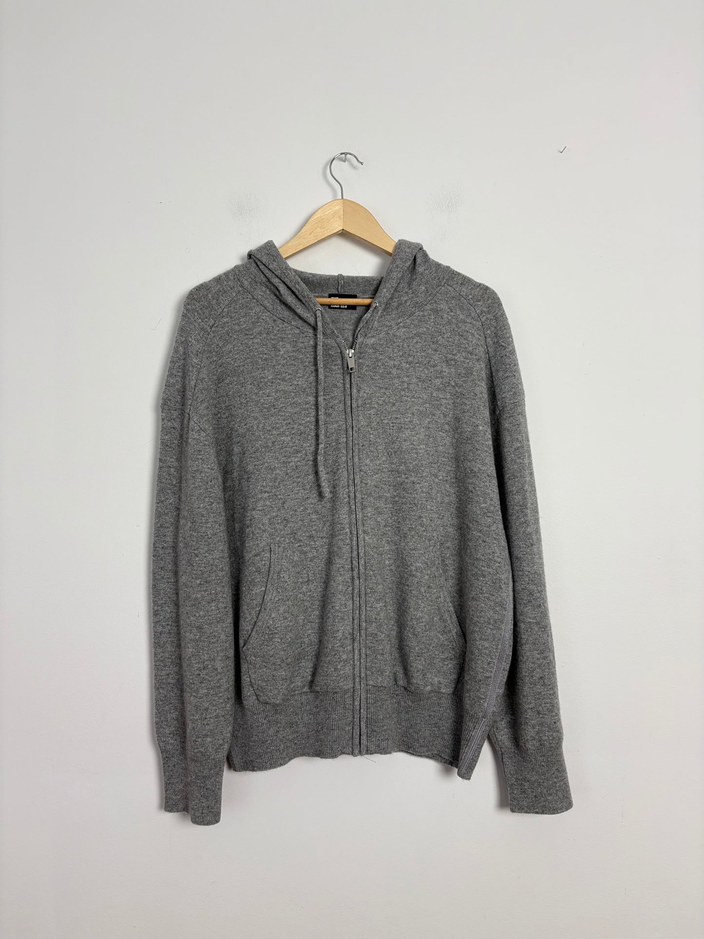 The kooples wool & cashmere zip hoodie M/L