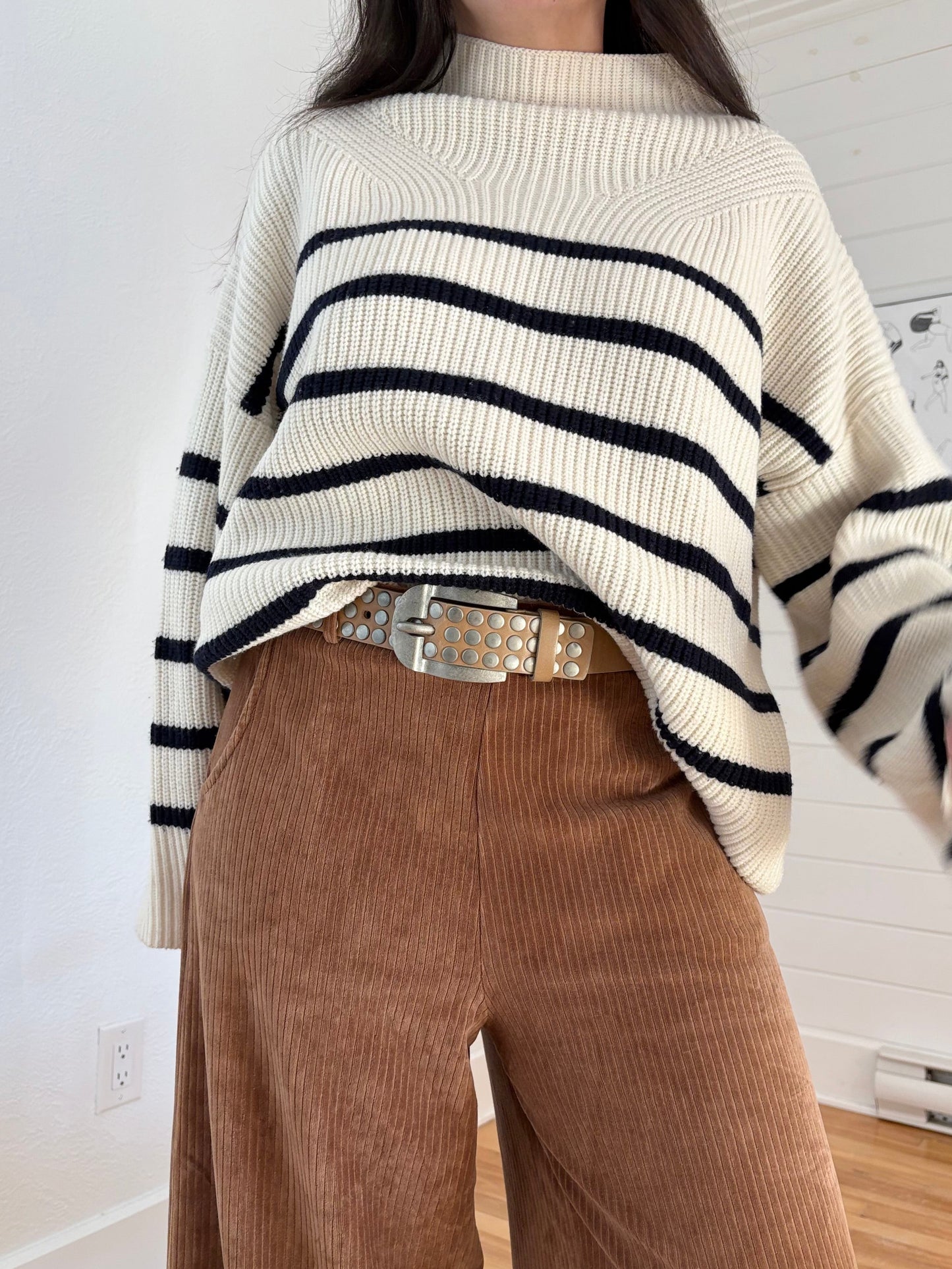 A.L.C Louise merino wool sweater L/XL