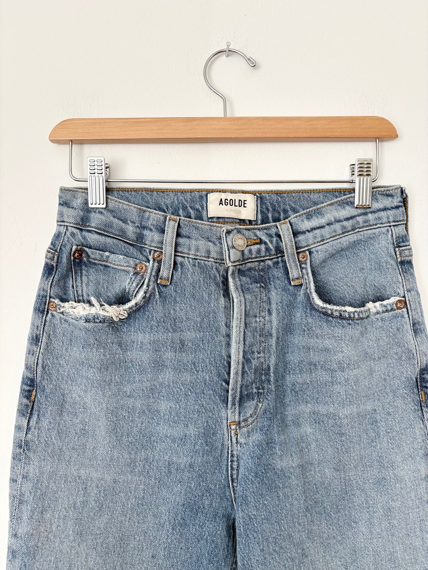 Agolde Freya high rise slim jeans W26