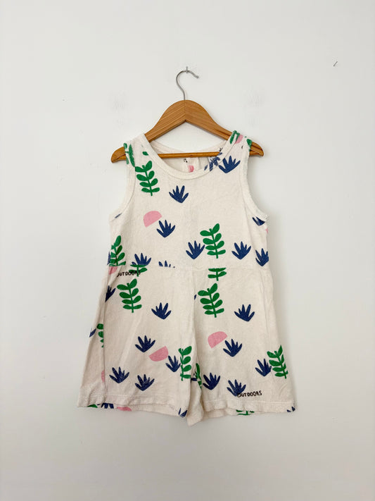 Beau Loves toweling romper 6/7Y