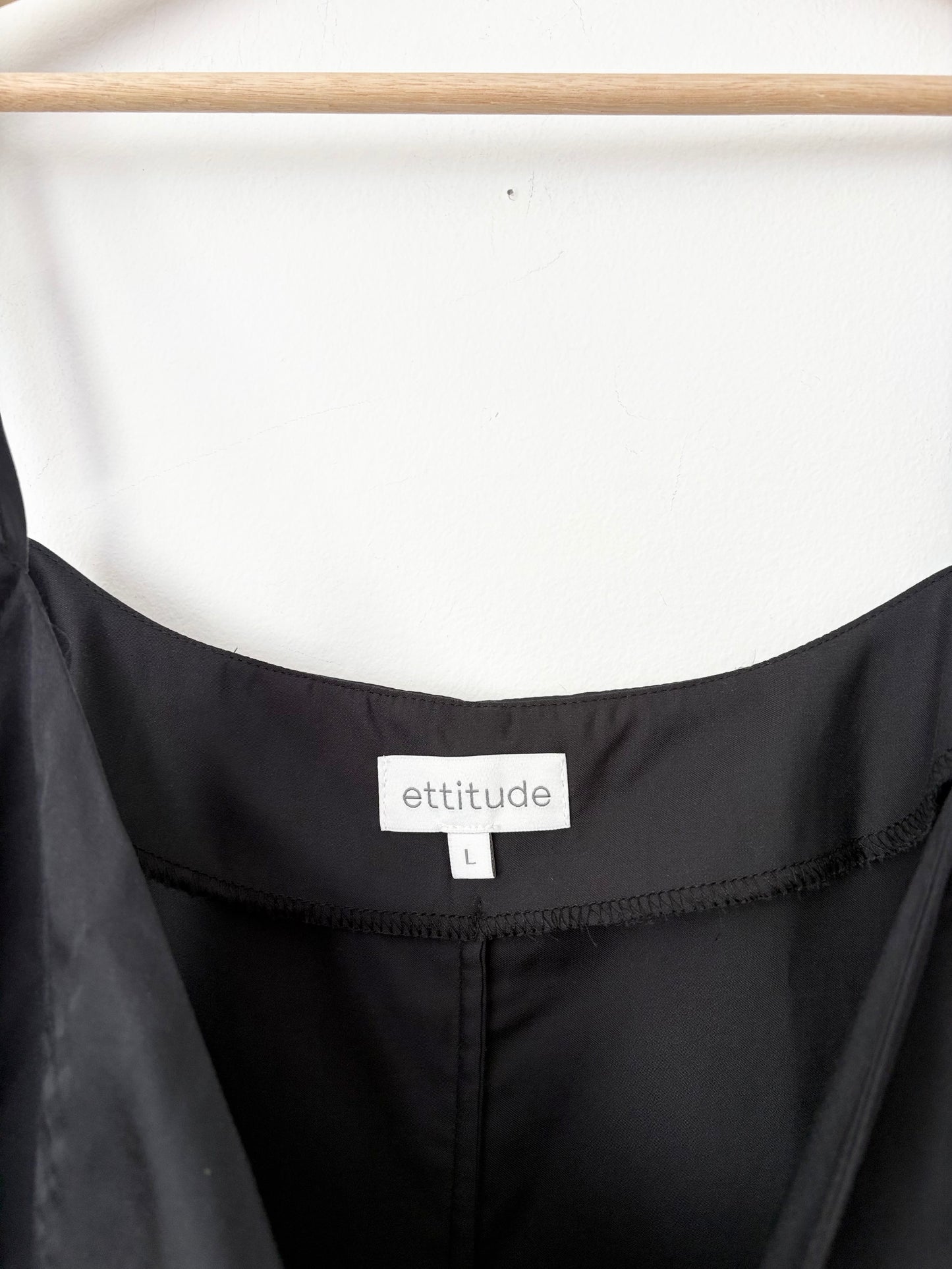 Ettitude bamboo sateen slip dress Large
