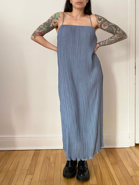 Madewell Goldie plisse dress Medium