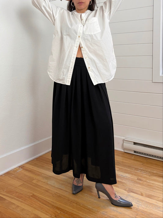 Wilfred relaxed collarless shirt Small