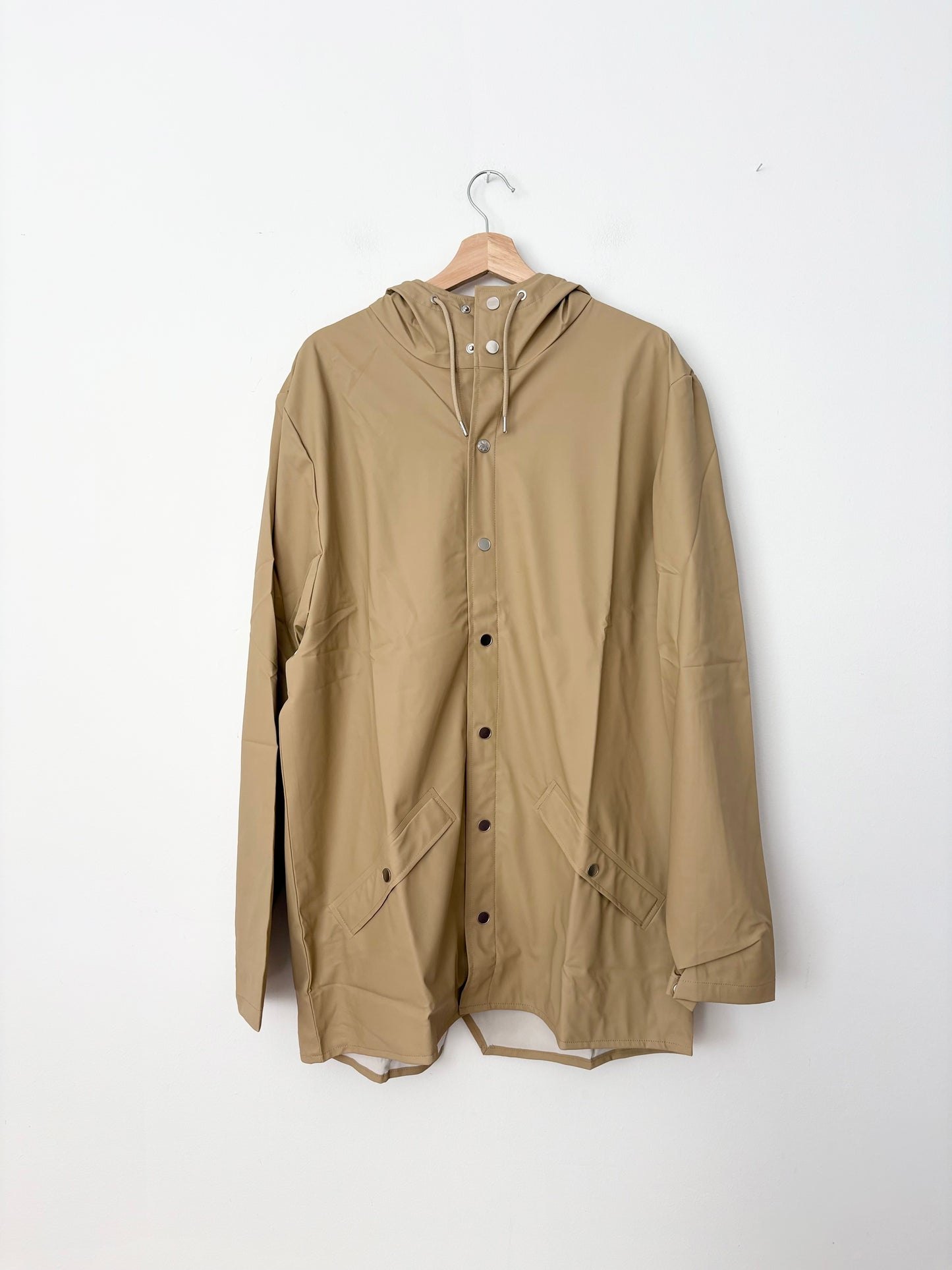 Veste de pluie RAINS W3 couleur sable XL