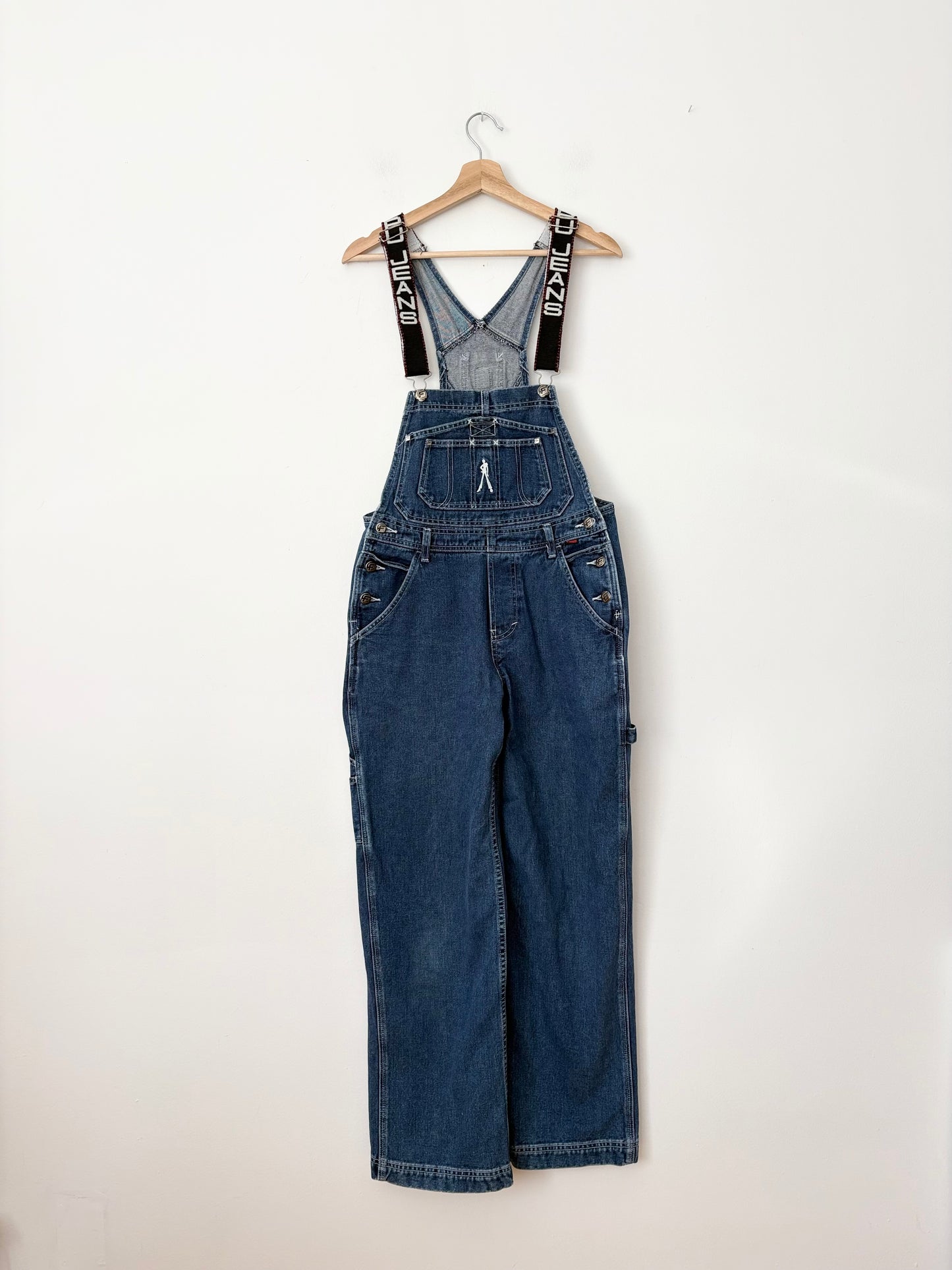 Vintage FUBU denim overalls small