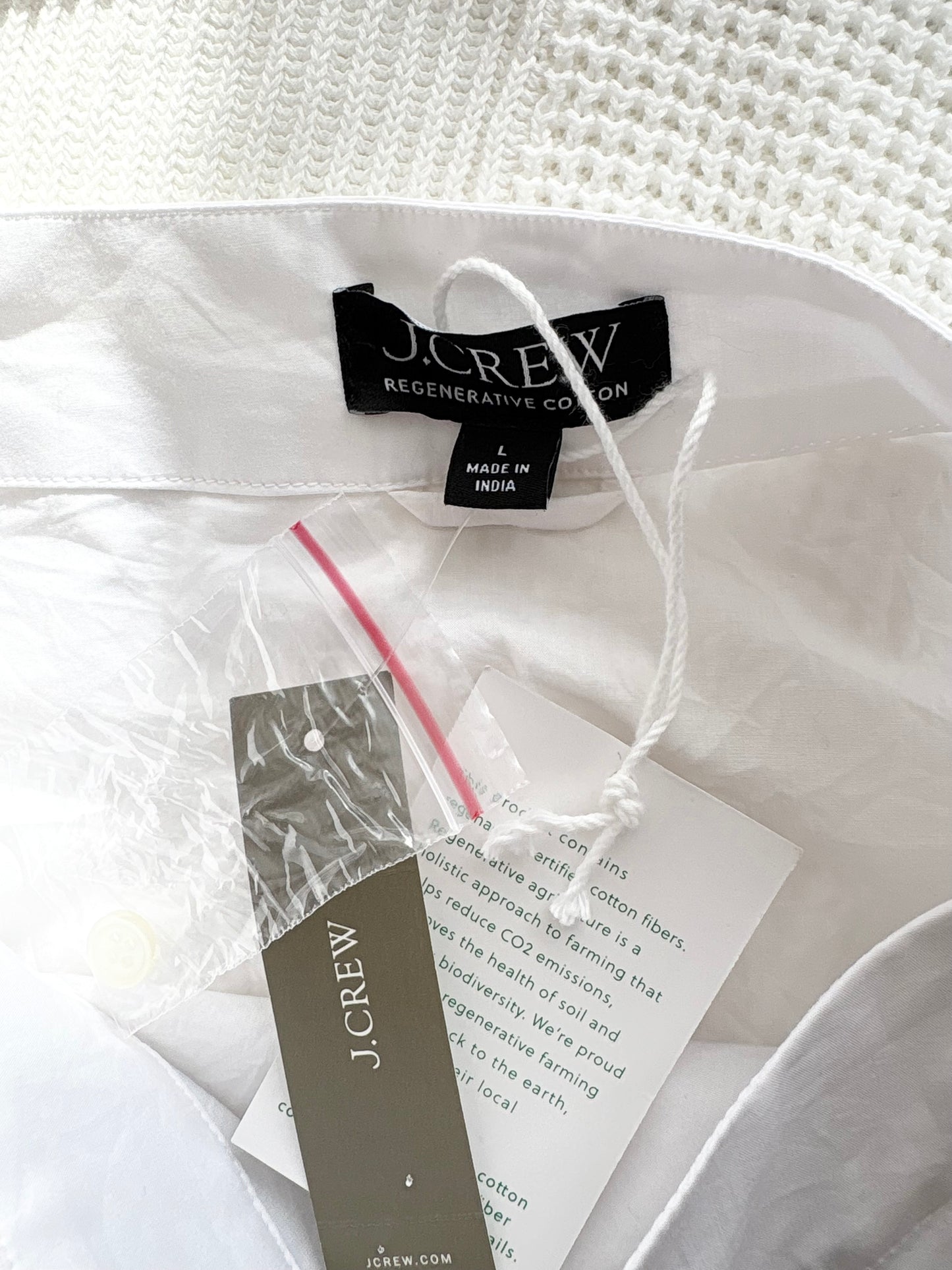 J.Crew Ciel blouse in cotton poplin Large