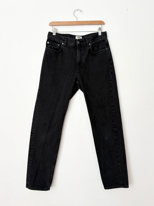 Acne Studios Boy Black straight leg jeans W27