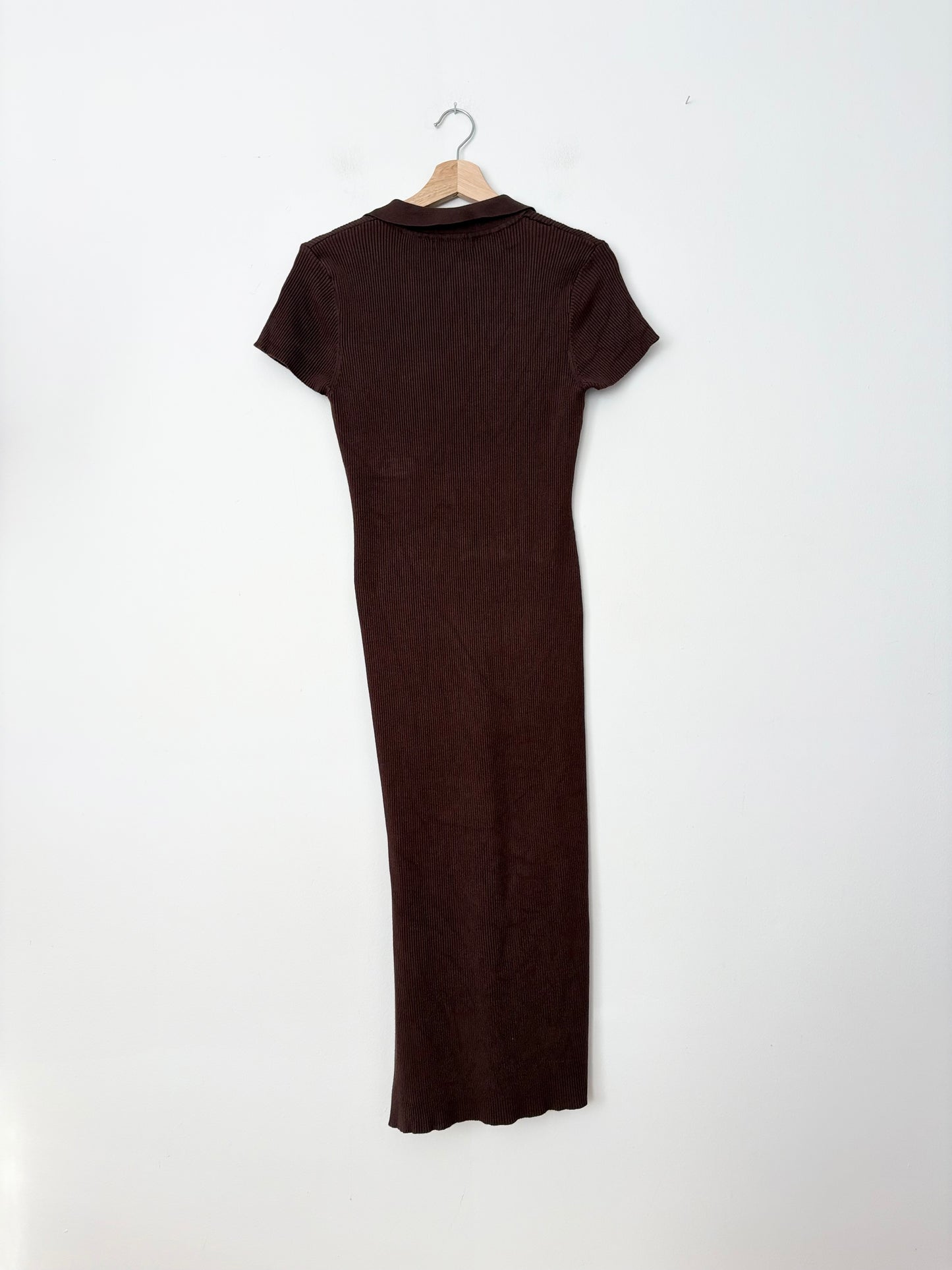 House of Harlow 1960 ribbed knit polo dress Medium