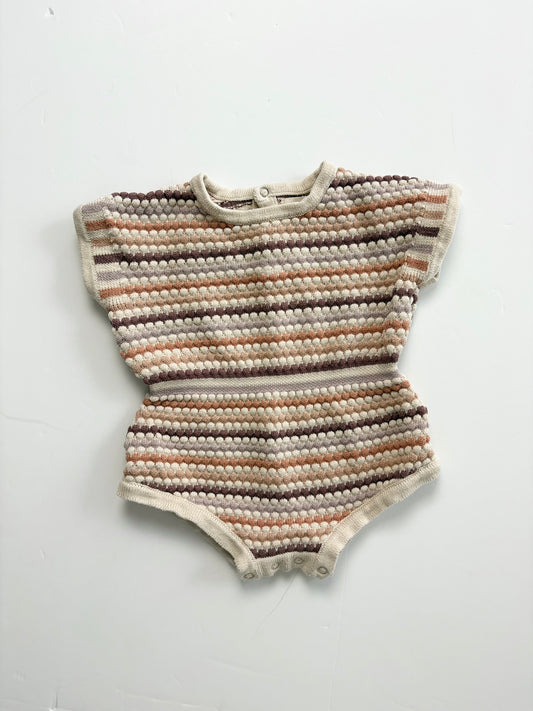 Rylee + Cru knit romper 0-3months