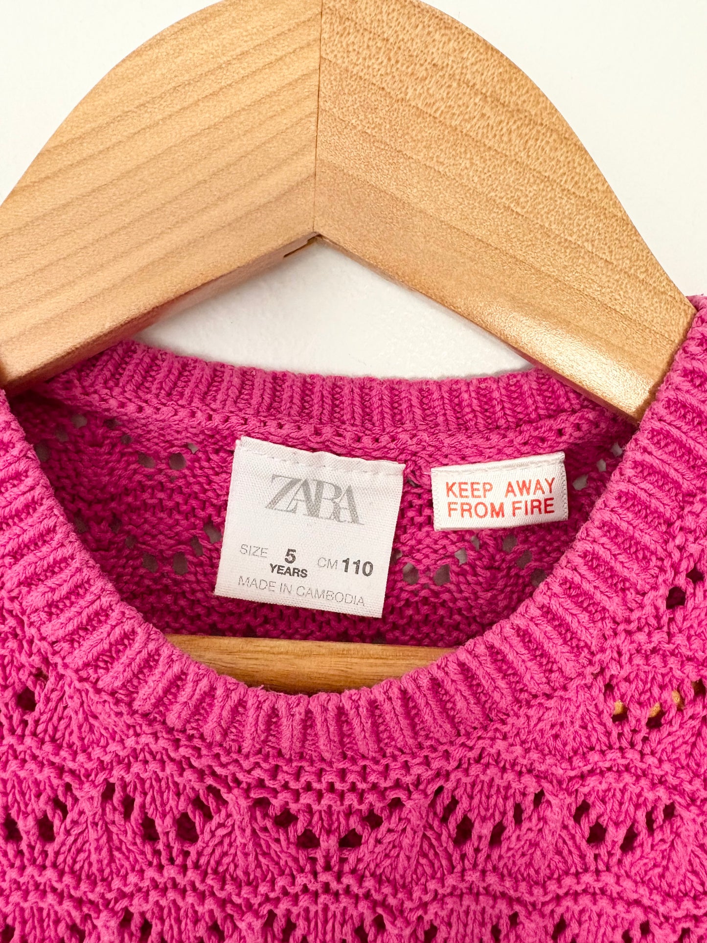Débardeur en crochet Zara 5A