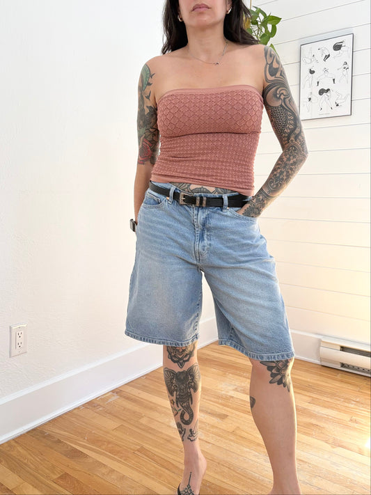Free people honeycomb tube top M/L