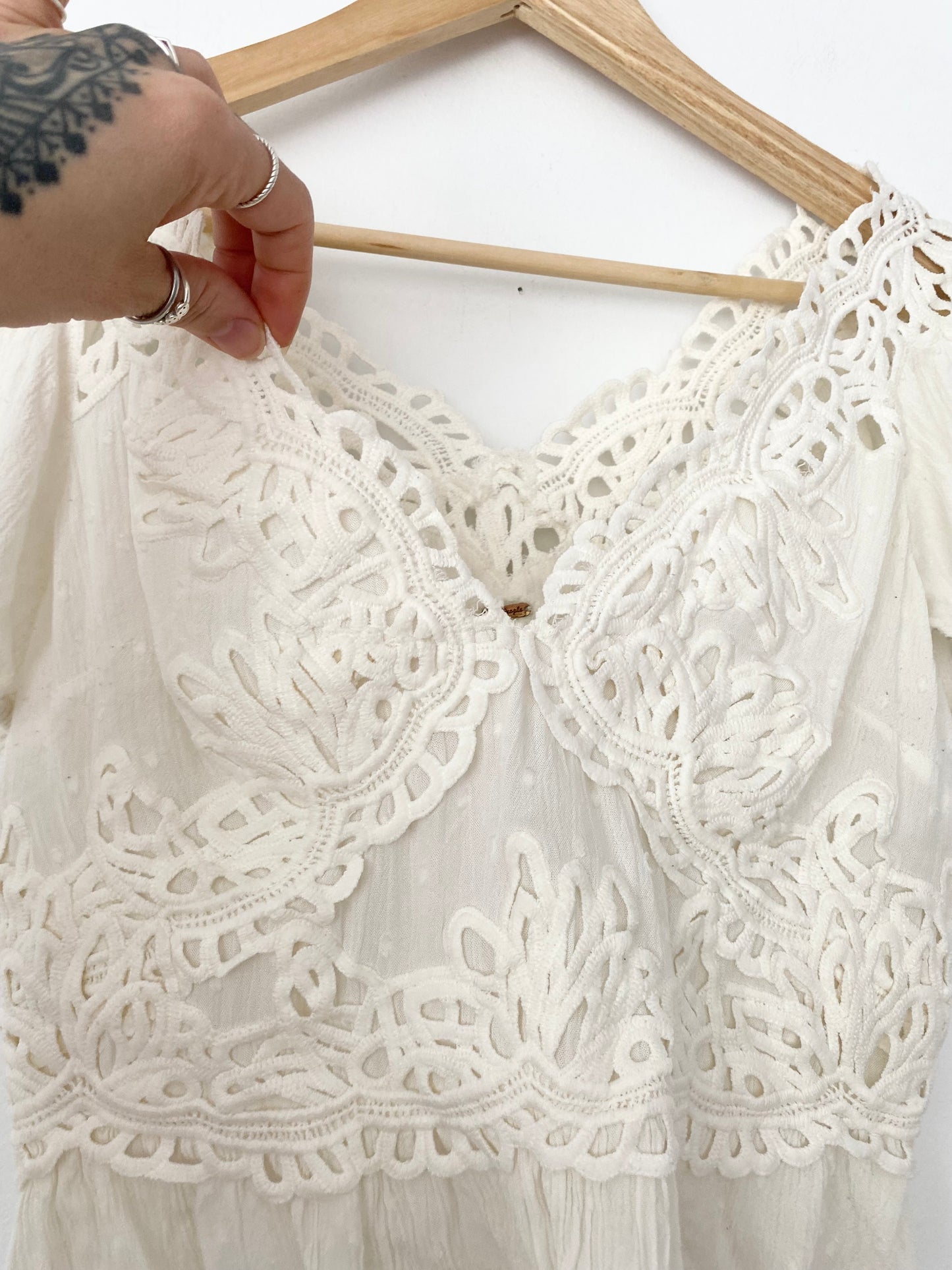 Chemisier Sweet roses Free People Medium