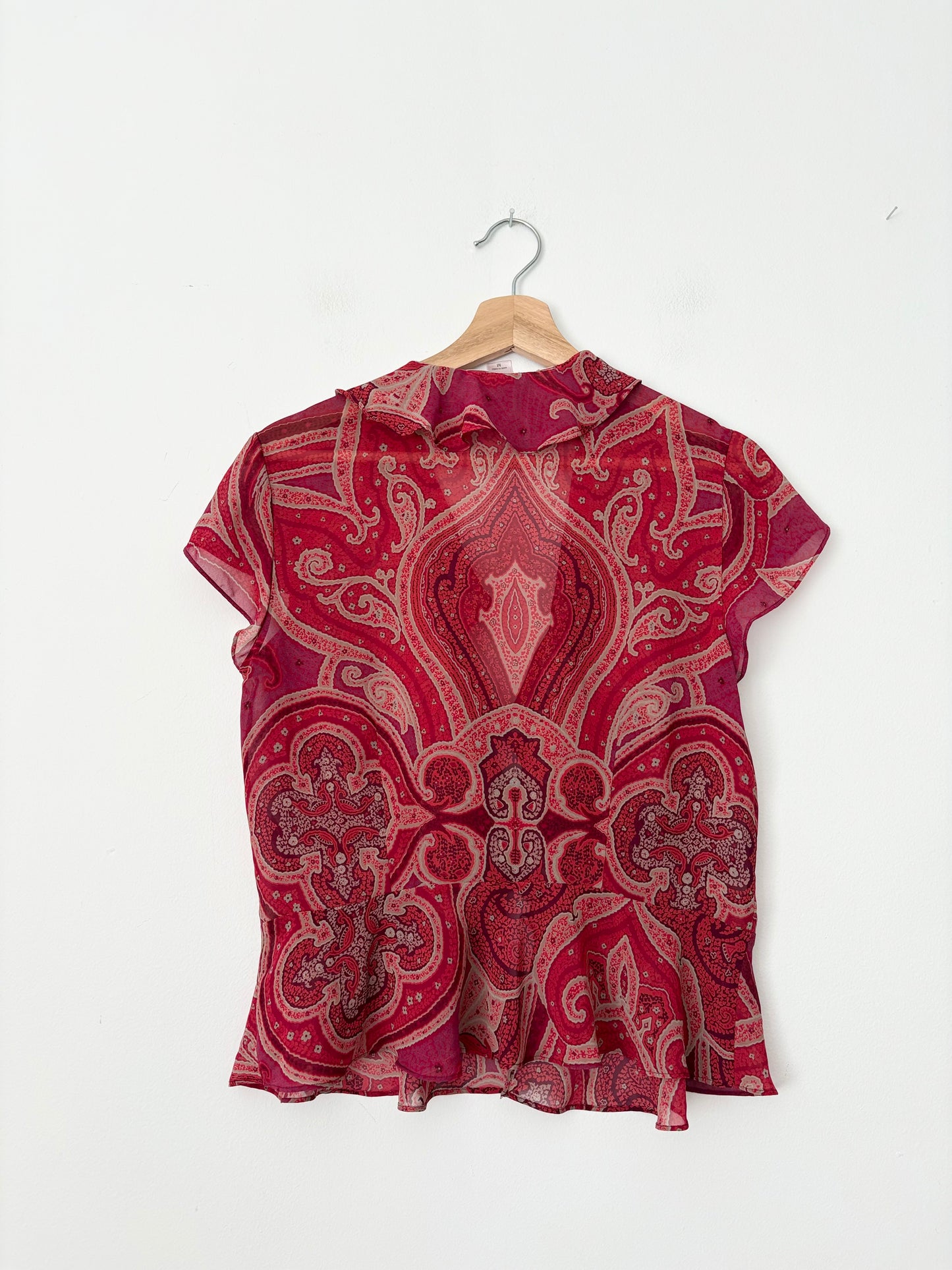 Vintage victoria's secret 2 piece chiffon set Medium