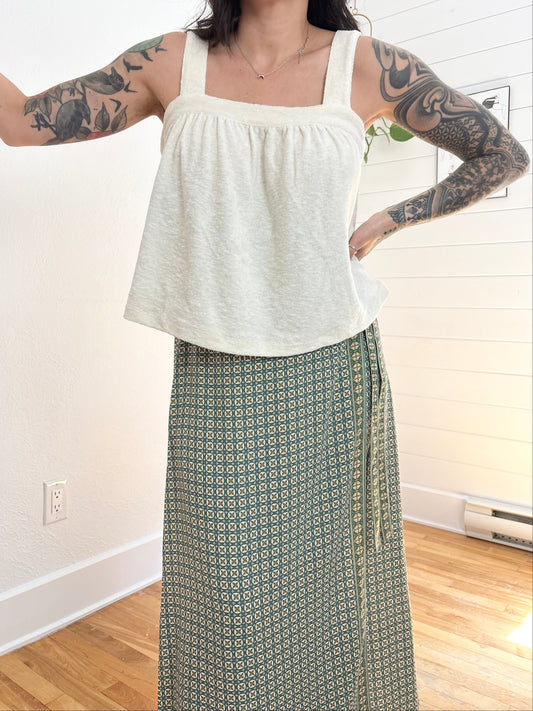 Marine Layer terry out tank top Medium