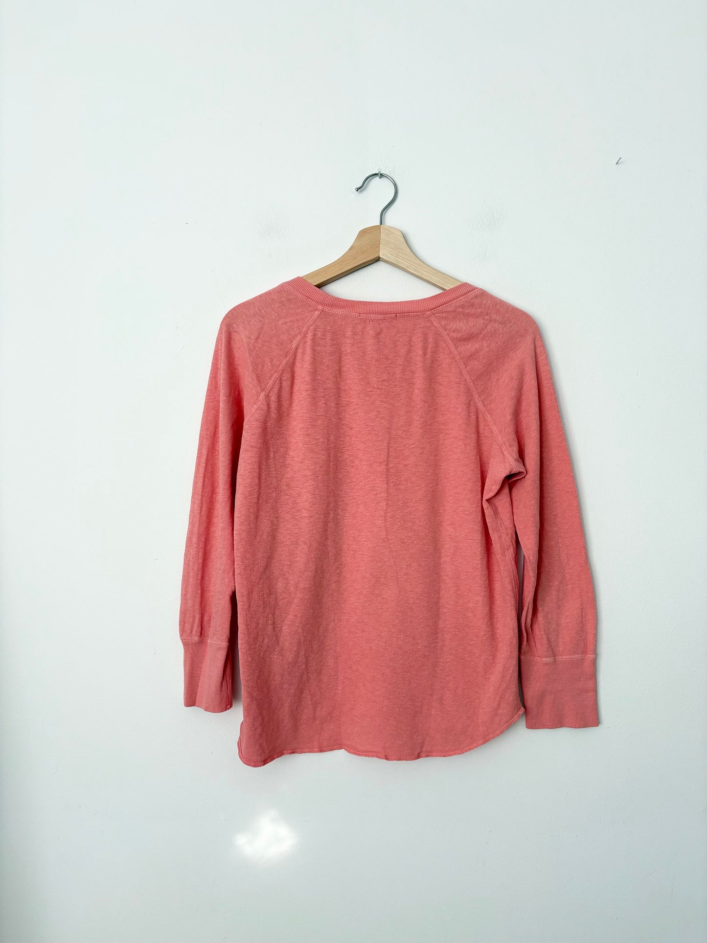 T-shirt à manches longues raglan James Perse, taille M