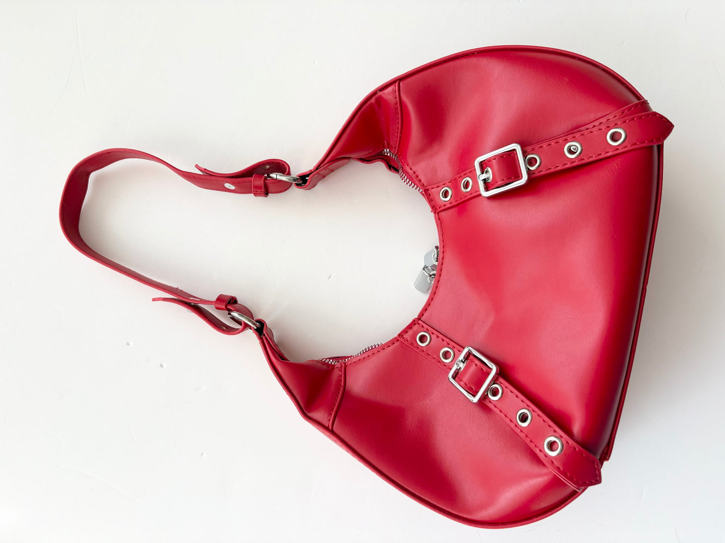 8 other reasons Delphine double buckle shoulder bag