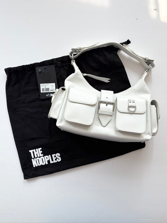 The Kooples white vintage treatment Amelia bag