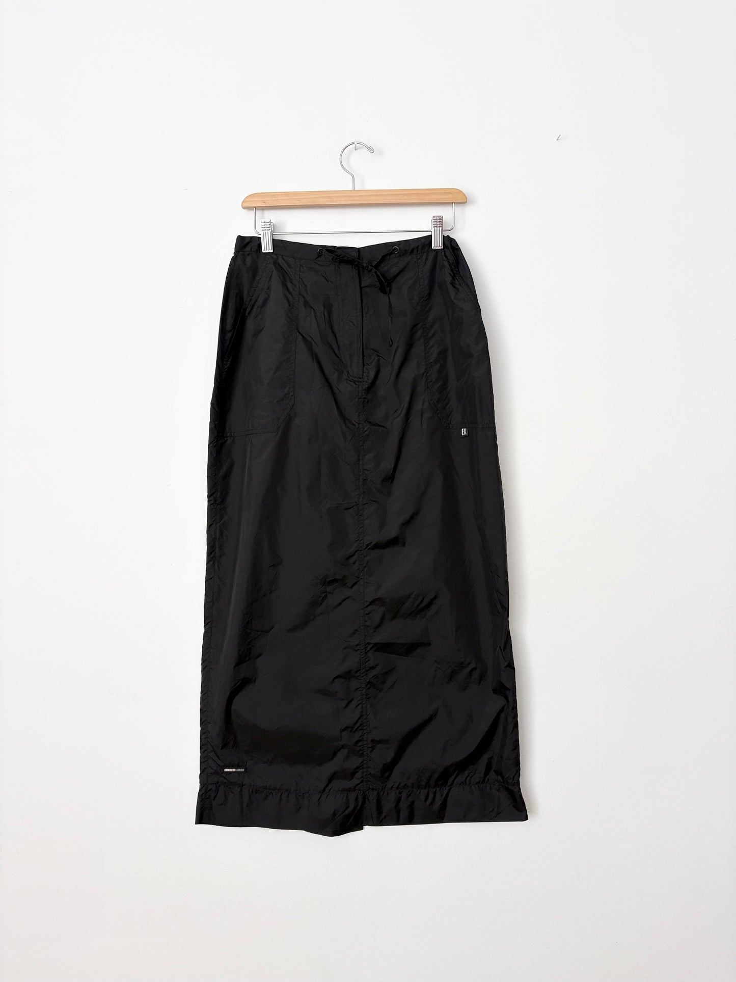 Vintage Eisenegger Klassiker nylon maxi skirt S/M