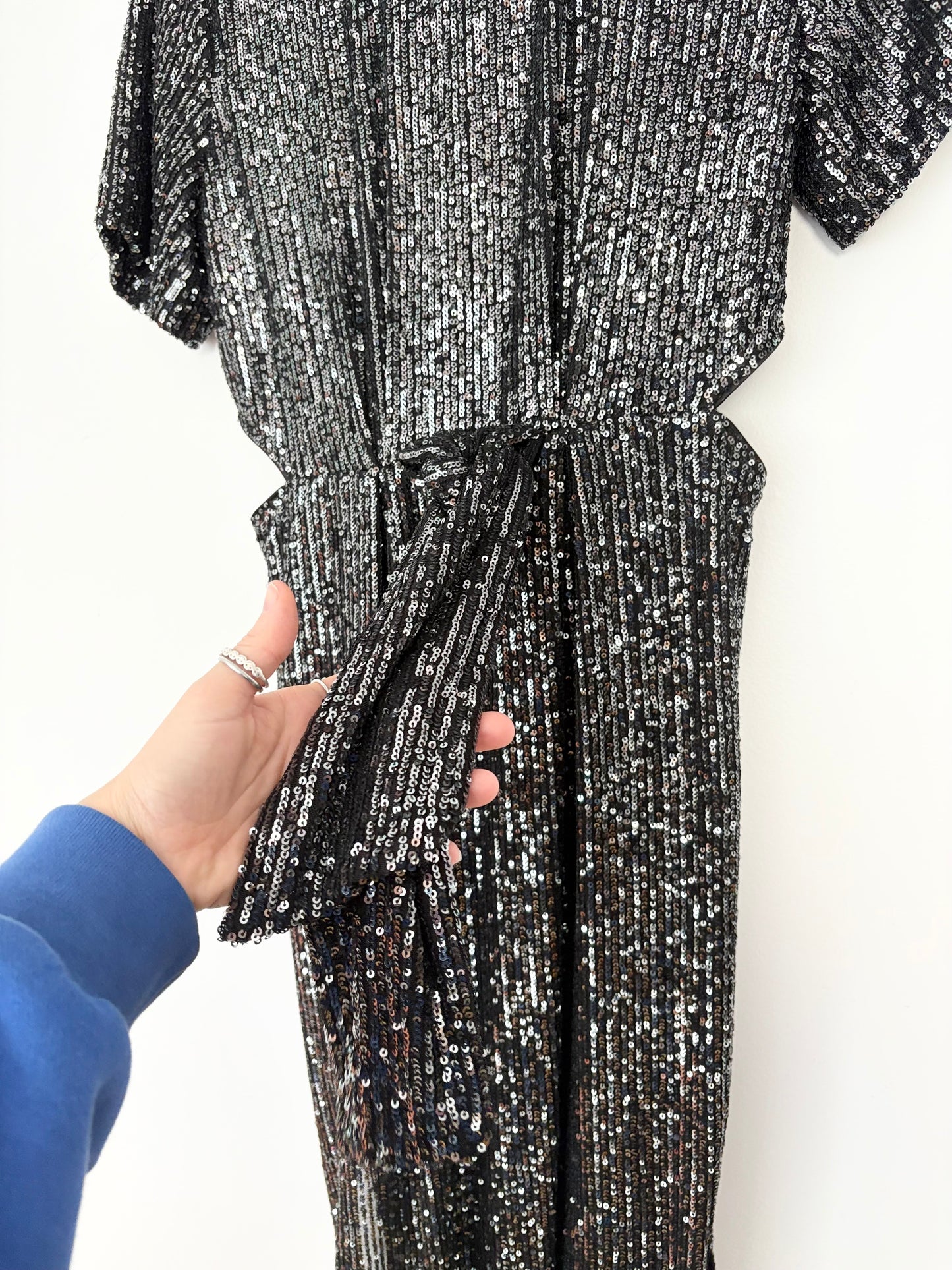 C/Meo collective lustre midi dress Medium