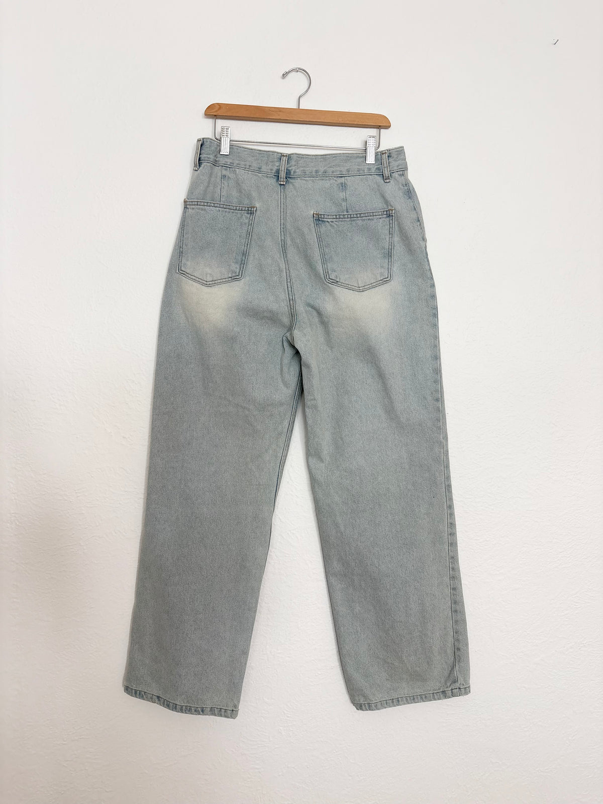 Fabrégat one tuck relaxed denim pants W31