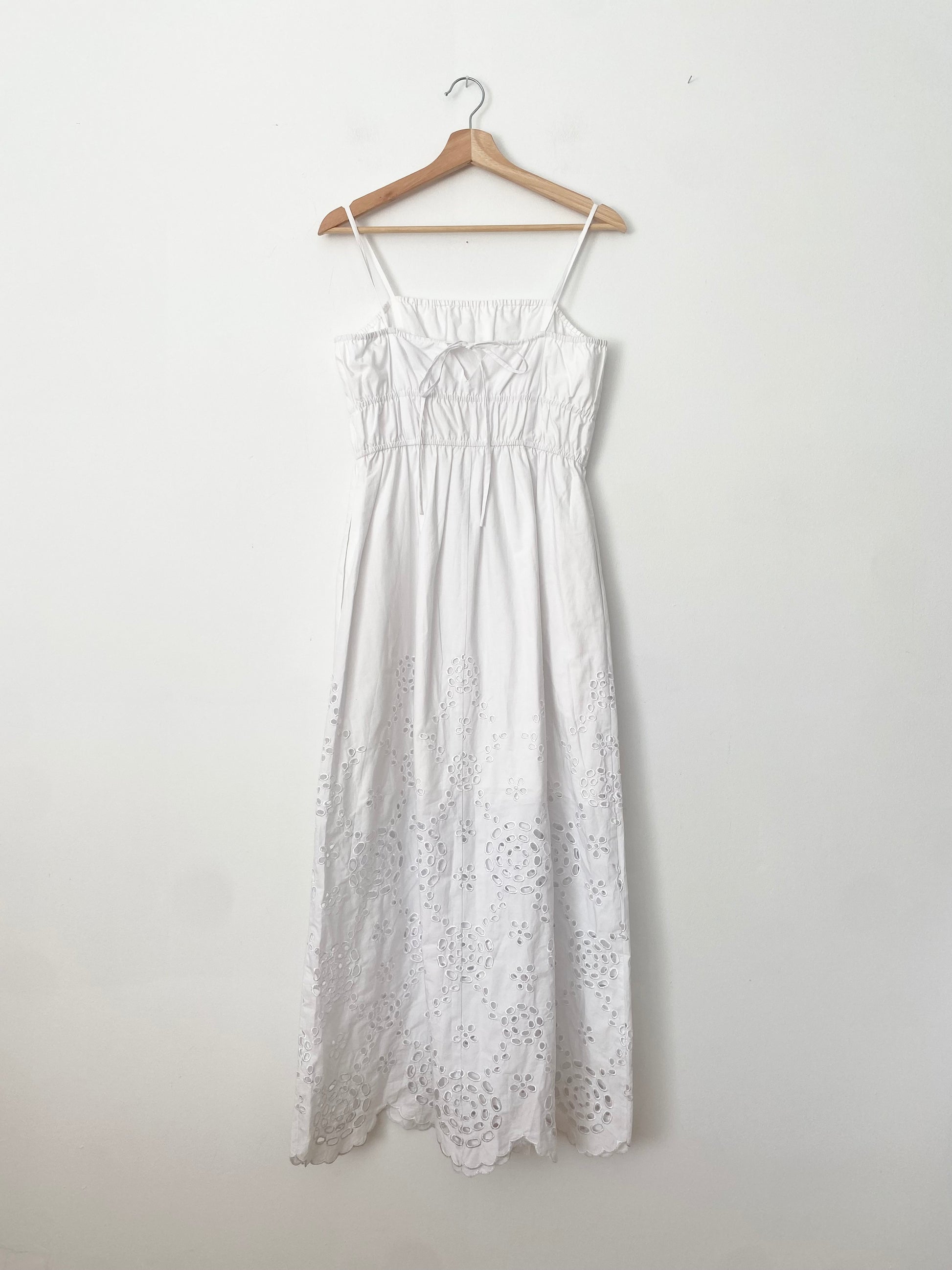 madewell embroidered tank midi dress in poplin Madewell Embroidered Tank Midi Dress in Poplin