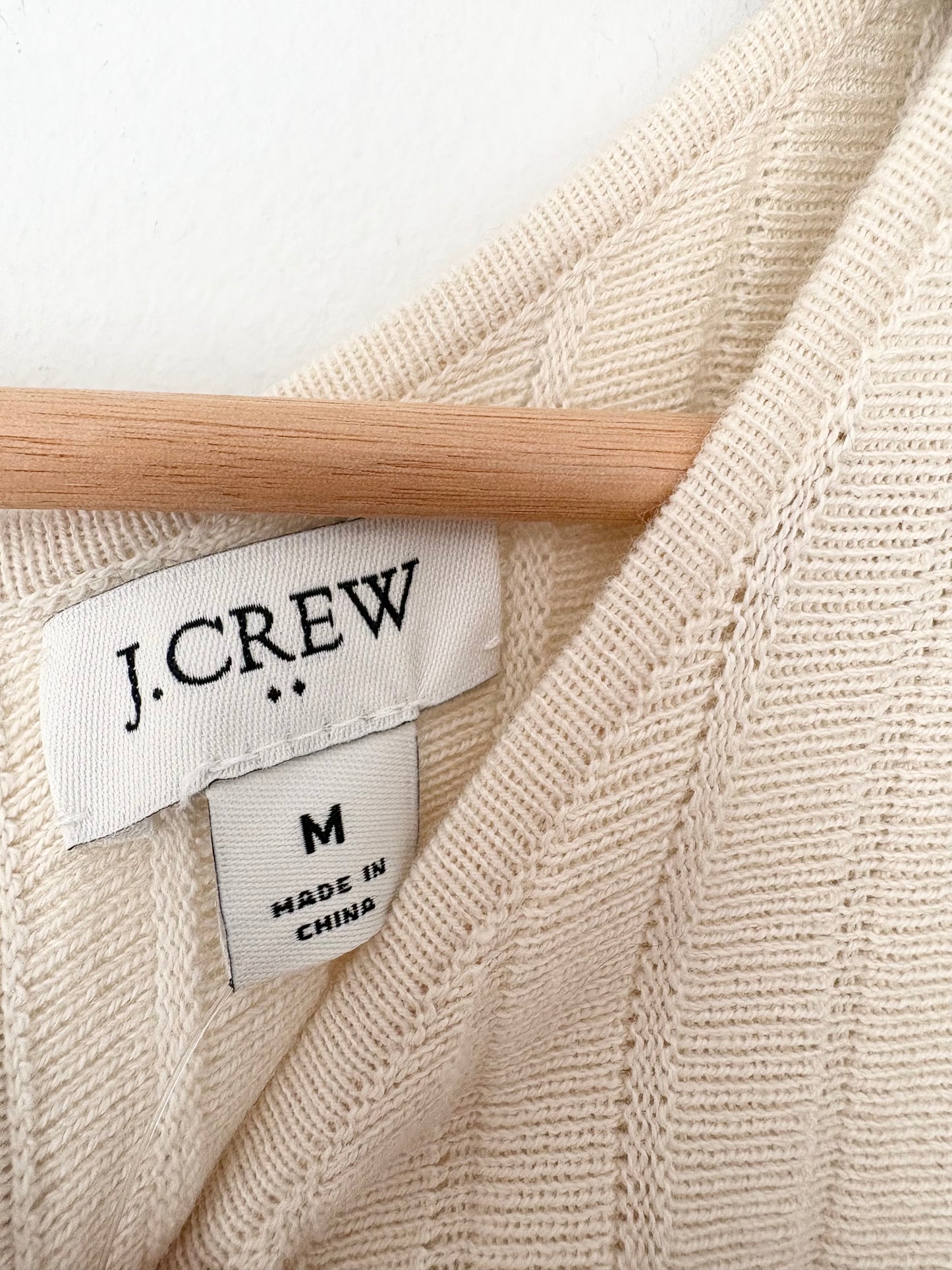 J.Crew sleeveless pleated sweater dress Medium