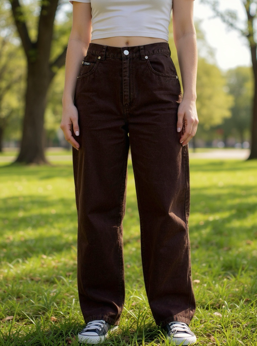 Vintage Ralph Lauren chocolate brown jeans W26