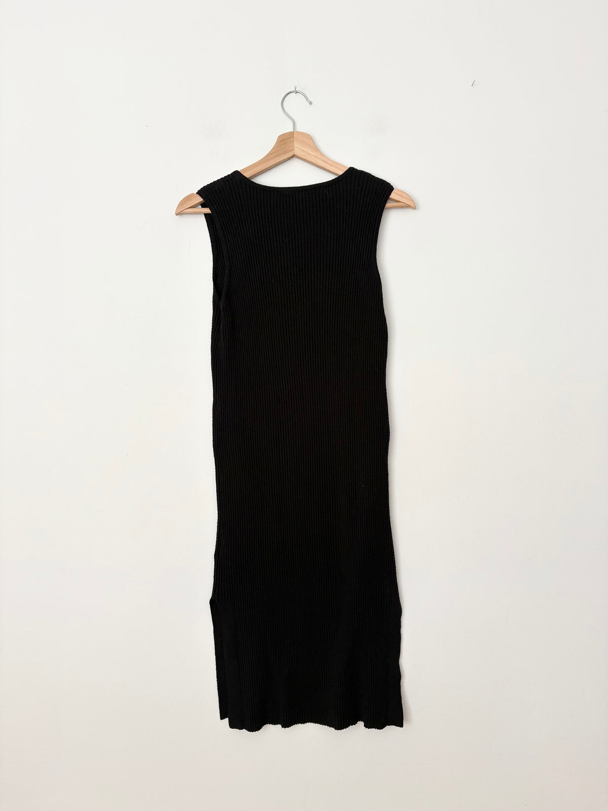 Robe sans manches côtelée Magaschoni, taille L